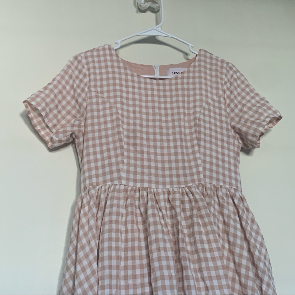 Gingham Midi Dress - Picture 3 of 13